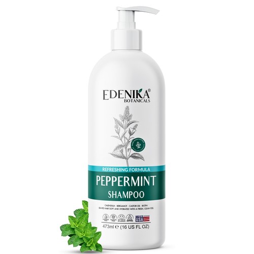 Edenika peppermint shampoo - peppermint,