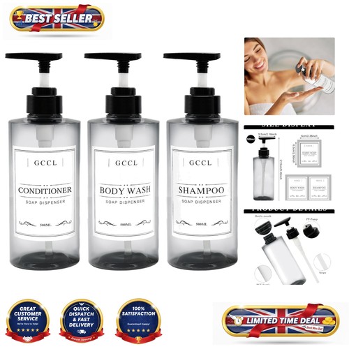 Pack refillable shampoo and - shampoo,