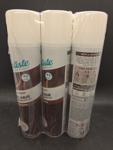 3pk batiste dry shampoo dark - 3pk,